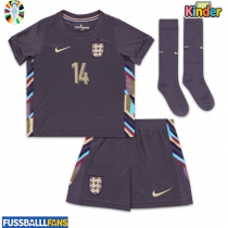 England Ezri Konsa #14 Auswärts Trikotsatz Kinder EM 2024 Kurzarm (+ Kurze Hosen)
